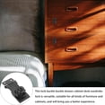 thumbnail image 4 of OUNONA 1Jgo Cerradura Antirrobo Para Gabinetes Y Vitrinas De Hogar Con Acabado Negro, 4 of 6
