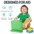 thumbnail image 5 of iPad 10th Generation Kids Case 2022, New iPad 10.9 inch 2022 case, Shockproof, Silicone Rubber EVA Portable Handle Stand Protective Kids Cover Case for iPad 10th Generation 2022 10.9 Inch, Green, 5 of 5