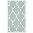 thumbnail image 1 of Safavieh Dhurries Light Blue Contemporary Rug - 4' x 6', 1 of 3