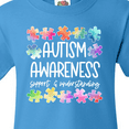 thumbnail image 4 of Inktastic Autism Awareness Support and Understanding Puzzle Pieces Youth T-Shirt, 4 of 5