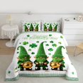 thumbnail image 2 of Feelyou Kid Green Gnome Twin Comforter Sets, Seasonal Spring Holiday Bedding Set, 2pcs, 2 of 8