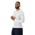 thumbnail image 3 of Hanes Sport Cool DRI Men's Performance Long Sleeve T-Shirt White 2XL, 3 of 5