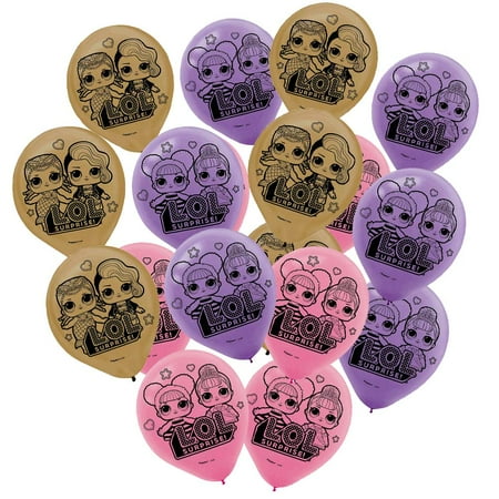 LOL Surprise 12" Latex Balloons (18)