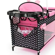 Baby Dolls Multi Bed, Black, Pink, Hearts