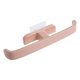 thumbnail image 1 of Toallero de baño, pantuflas, colgador autoadhesivo de pared, color rosa Rosado, 1 of 2