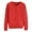 509_Red, variant on Jxximdong Cardigans for Women, Basic Crew Neck Long Sleeve Button Down Cardigan, Women's Bolero Shrugs Black