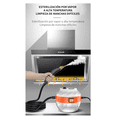 thumbnail image 2 of Limpiador A Vapor De Alta Temperatura Y Alta Presión De 2800 Redondo Transparente/naranja, 2 of 5