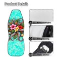 thumbnail image 5 of Uourmeti Octopus Tropical Floral, Stretch Stretchy Fabric Car Seat Protector Interior Decor Car Seat Covers for Auto and Truck, 5 of 12