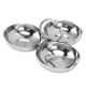 thumbnail image 1 of Plato Para Refrigerios De Acero Inoxidable 3 En 1, Duradero, Fácil De Limpiar, Plato De Frutas Seguro Para Dulces De Nueces, Adecuado Para El Hogar, Cocina, Fiesta, Camping Al, 1 of 7