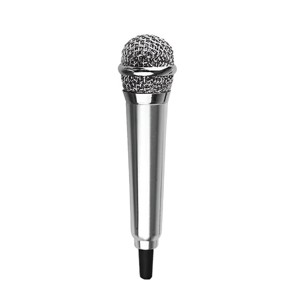GJX 3.5mm Mini Microphone Tiny Microphone Portable Microphone for Mobile Phone, Computer, Tablet, Recording Chat and Singing