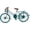 Green Cycle with basket, variant on Mythrojan Decorative Cycle