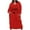 Red, variant on WRKEKC Plus Size Dresses Print Long Sleeve V-Neck Maxi Dress for Fall Winter Soft Fabric All Over Print with Side Pockets and Elastic Waist for Comfort