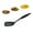Black, variant on Troglfold Turner Plastic Slotted Turner Non-Stick Heat-Resistant Kitchen Utensil with Vacuum Ergonomic Handle for Home Kitchen - Black,11.61"X3.35"X0.39"