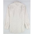 thumbnail image 2 of bar III Mens Square Dobby Button Down Dress Shirt, Beige, 16-16.5, 2 of 2