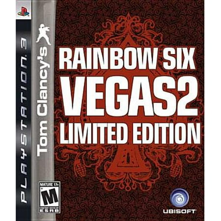 Rainbow Six Vegas 2 Limited Edition, Ubisoft, PlayStation 3, 008888393955