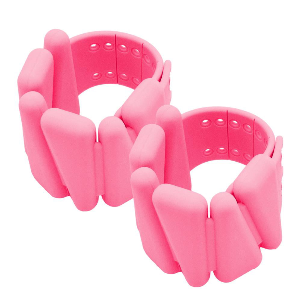 Yoga.1 Pound Each Exercise Aerobics Jogging Durable Silicone Wrist Weights Bracelets Set Ankle /& Wearable Weight for Fitness Walking 2 Per Set 0-1LB AKA Adjustable