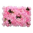 thumbnail image 3 of Flores artificiales Pantalla de pared Decoración de pared Fondo floral Fondo de seda para fiesta al aire libre Rosado Soledad Paneles de pared de flores, 3 of 8