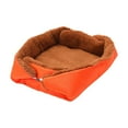 thumbnail image 4 of Cama para gatos jinwen Naranja Portátil Cueva para cachorros Almohadilla para dormir, 4 of 8