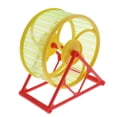 thumbnail image 1 of lionlar Roue de Course Silencieuse Jouet d'Exercice pour Petit Animal Rat Vert, 1 of 9