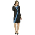 thumbnail image 6 of Bimba Women's Elegant Long Sleeve Bodycon Dress Designer Dresses, 6 of 9