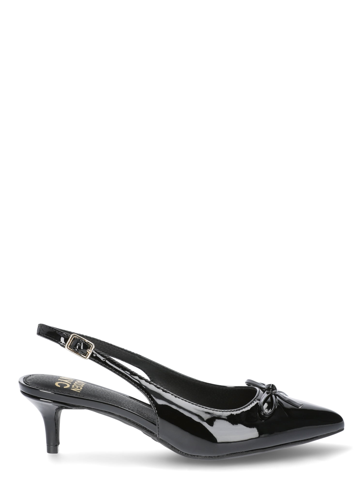 Madden NYC Women's Kitten Heel Slingback Shoes