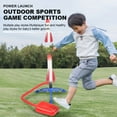 thumbnail image 7 of LWBDD Toy Rocket Launcher for Kids, 3 Foam Rockets Shoots up to 100ft, Fun Backyard Games Outdoor, 7 of 7