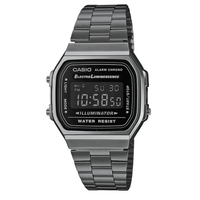 Reloj Casio A168WGG-1BVT Retro Digital Gris 39 mm