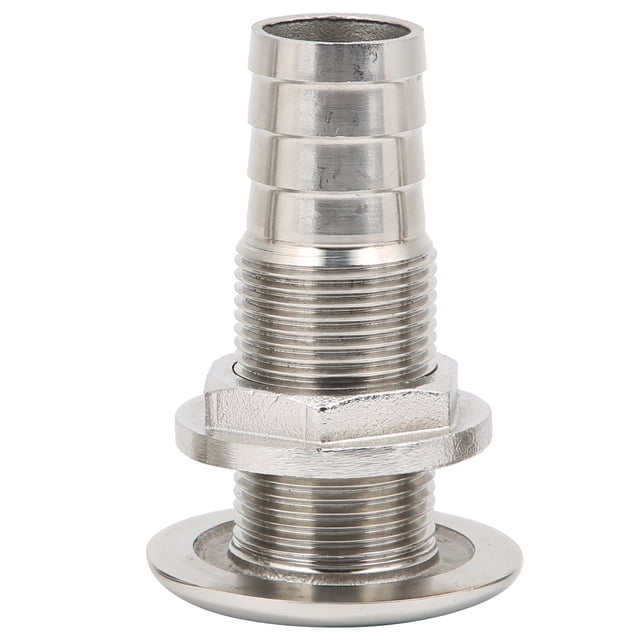 Livewell Drain Plug, Anodizing No Scratches And No Burrs Mirror Reflection Boat Scuppers For Yacht