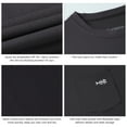 thumbnail image 4 of Bassdash Men’s UPF 50+ Performance Long Sleeve T-Shirt UV Sun Protection Fishing Hiking Sports Shirts, 4 of 7