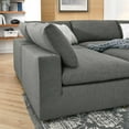 thumbnail image 2 of Commix Down Filled Overstuffed 6-Piece Sectional Sofa, 2 of 15