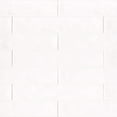 thumbnail image 1 of Bedrosians Sorrento Gloss Ceramic Tile 3" x 16", Bianco (18-Pack, 5.53 SF), 1 of 1