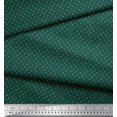 thumbnail image 2 of Soimoi Poly Georgette Fabric Dot & Heart Small Fabric Prints by Yard 52 Inch Wide, 2 of 3