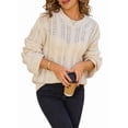 thumbnail image 2 of Womens Sweaters Knit Crew Neck Casual Long Sleeve Fall Tunic Sweater Tops  L, 2 of 9