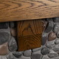 thumbnail image 6 of Country Living Glenbrook 55"W x 43"H x 16"D Electric Fireplace with Mantel Surround - River Rock, 6 of 10