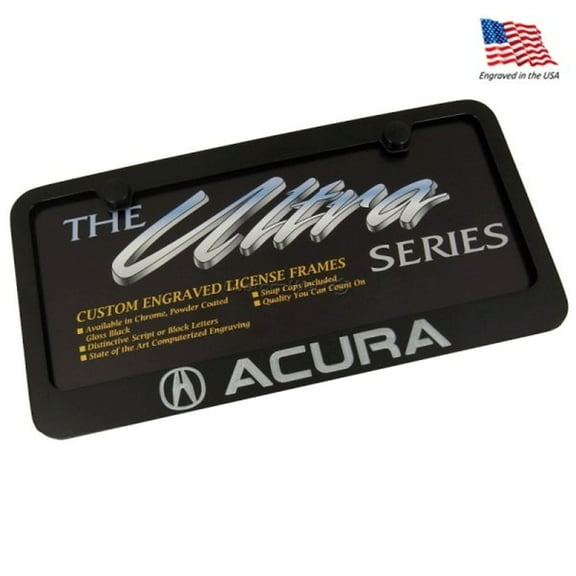 Acura License Plate Frame (Black)