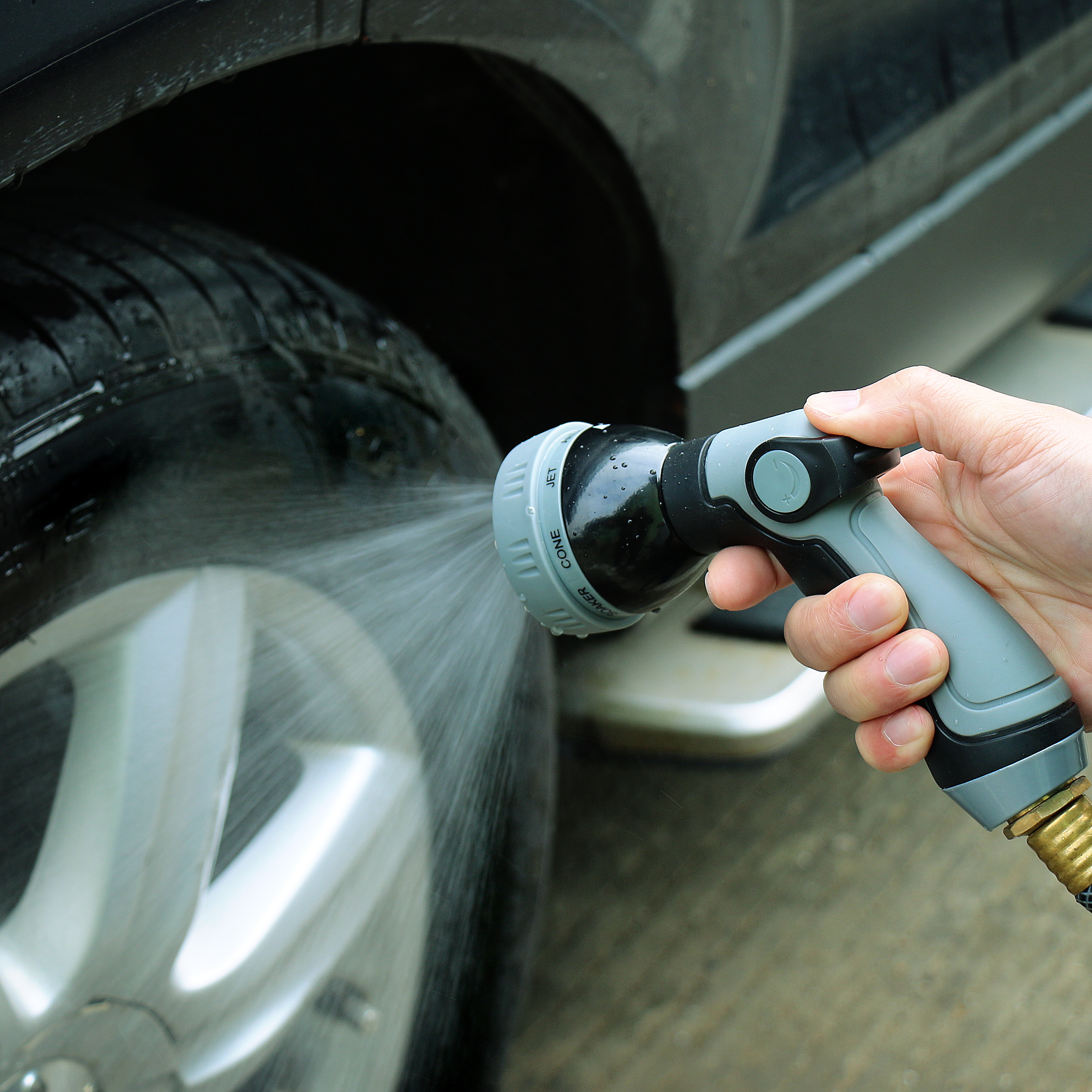 Auto Drive 8-Pattern Water Hose Nozzle photo 7