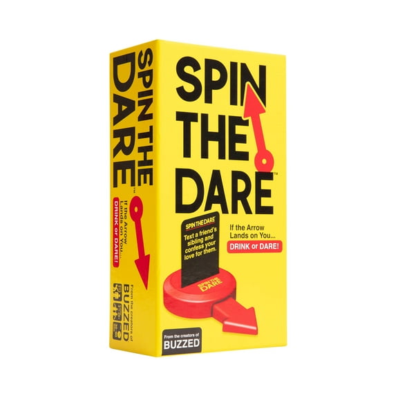 Spin The Dare – Hilarious Adult College Party and Tailgate Drinking Game by What Do You Meme?®