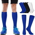thumbnail image 6 of 3 Pairs Soccer Socks Bulk Baseball Sock Youth High Long Tube Softball Football Team Boys Girls Adults Sport Sock, 6 of 9