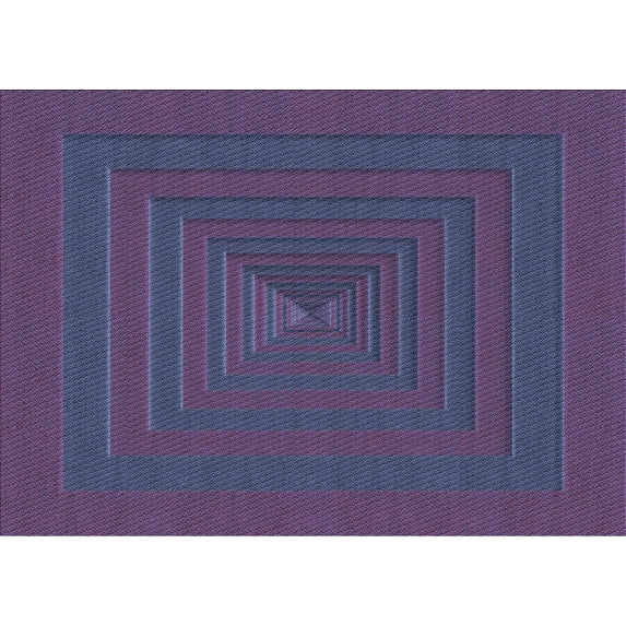 Ahgly Company Machine Washable Indoor Rectangle Transitional Purple Jam Purple Area Rugs, 5' x 8'