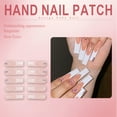 thumbnail image 3 of RAGUPEL 24Pcs Glue on Nails for Women,Diamond French Tip Press on Nails,White French Tip Long Nails,Press on Nails Square for Photography,Red Carpet and Stage,Style2, 3 of 7