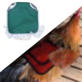 thumbnail image 3 of Poliéster Poliéster Chaleco Ligero Chaquetas Para Aves De Corral Protector De Alas Verde Blanco Sunnimix Silla de montar de pollo, 3 of 7