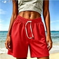thumbnail image 5 of BUIGTTKLOP Running Shorts for Women Plus Size High Waisted Atheltic Shorts Wide Leg Casual Loose Sweat Shorts, 5 of 8