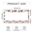 thumbnail image 6 of Hummingbirds and Tropical Flowers License Plate Frames for Women Men Car Plate Holder Cover Metal Tag Aluminum Car Accessories Front Rear Plate Decor, 6 of 6