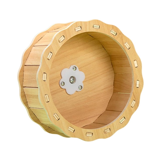 Ruedas para correr para hámster, ruedas giratorias para correr para mascotas, juguetes deportivos de madera para 125 cm