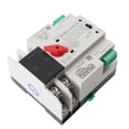 thumbnail image 3 of NICCOO Automatic Transfer Switch 2P 100A AC220V Generator Switch Dual Power PC Level, 3 of 9