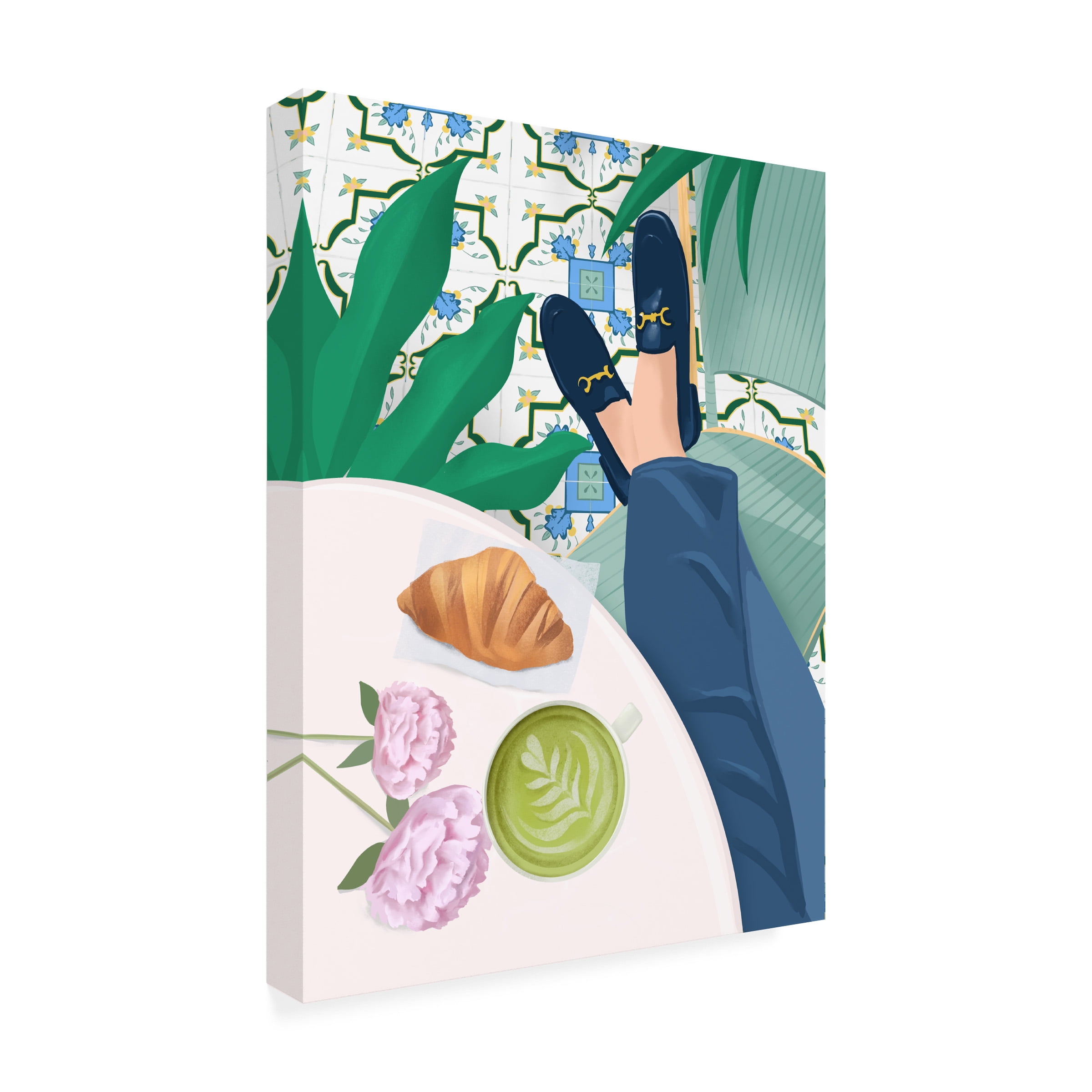Petra Lizde 'Cafe' Canvas Art
