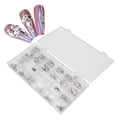 thumbnail image 1 of Nail Art Rhinestones, Glass Rhinestones Nail Rhinestones 13 Shapes K9 Glass  for Natural Nails Artificial Nails for Manicurist Beginner for Household Nail Salon, 1 of 8