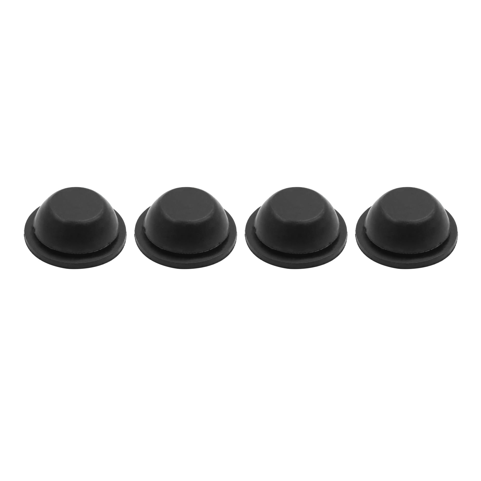 4pcs Rubber Grommet Plug Car Flush Mount Wire Gasket Interior 30mm x