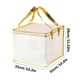 thumbnail image 3 of Fiudx Bolsa Térmica para Transportar Alimentos, Ideal para Picnics y Actividades Al Aire Libre, Reutilizable, Impermeable, 31 X 31 X 28 Cm., 3 of 6