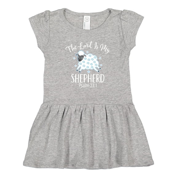 Inktastic The Lord is My Shepherd Psalm 23 Girls Toddler Dress